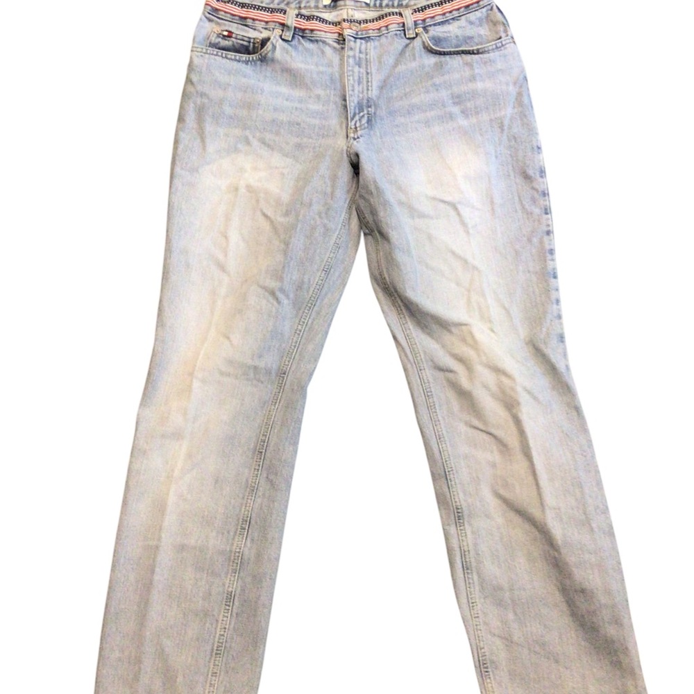 Tommy Hilfiger Jeans Size 12 Y2K Streetwear Straight Leg Vintage? - Picture 1 of 13